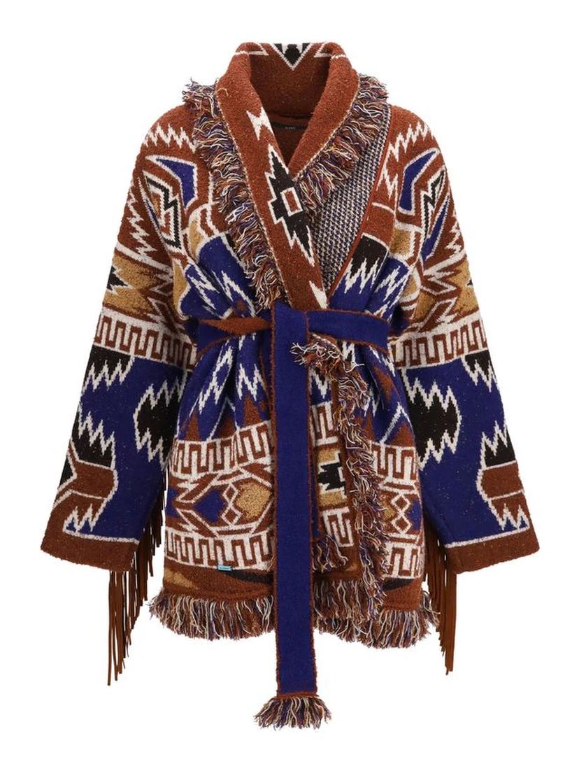 Multicolor Wool Oves Aries Cardigan