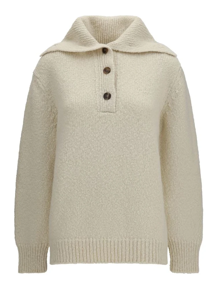 Beige Cashmere Sweatshirt