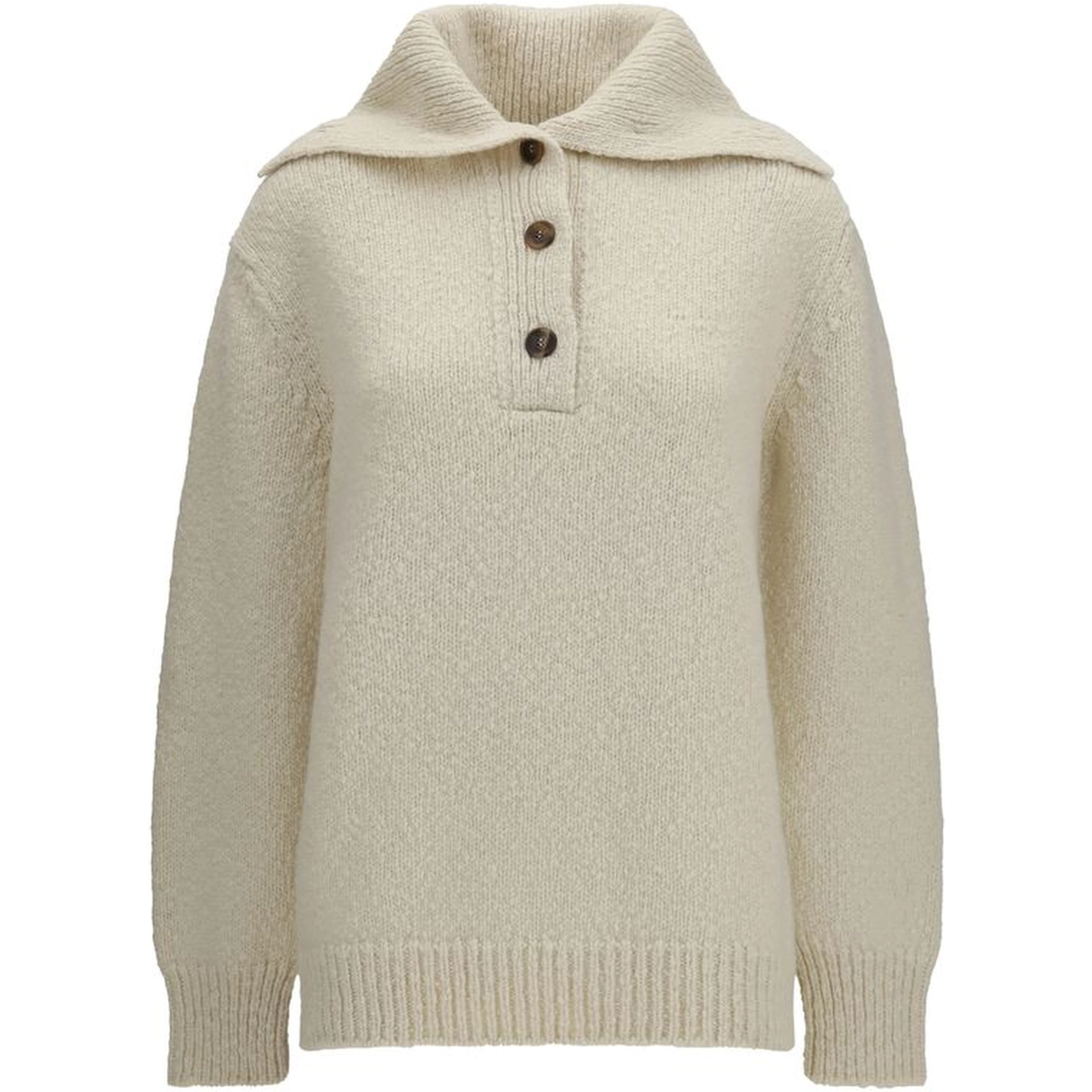 Beige Cashmere Sweatshirt