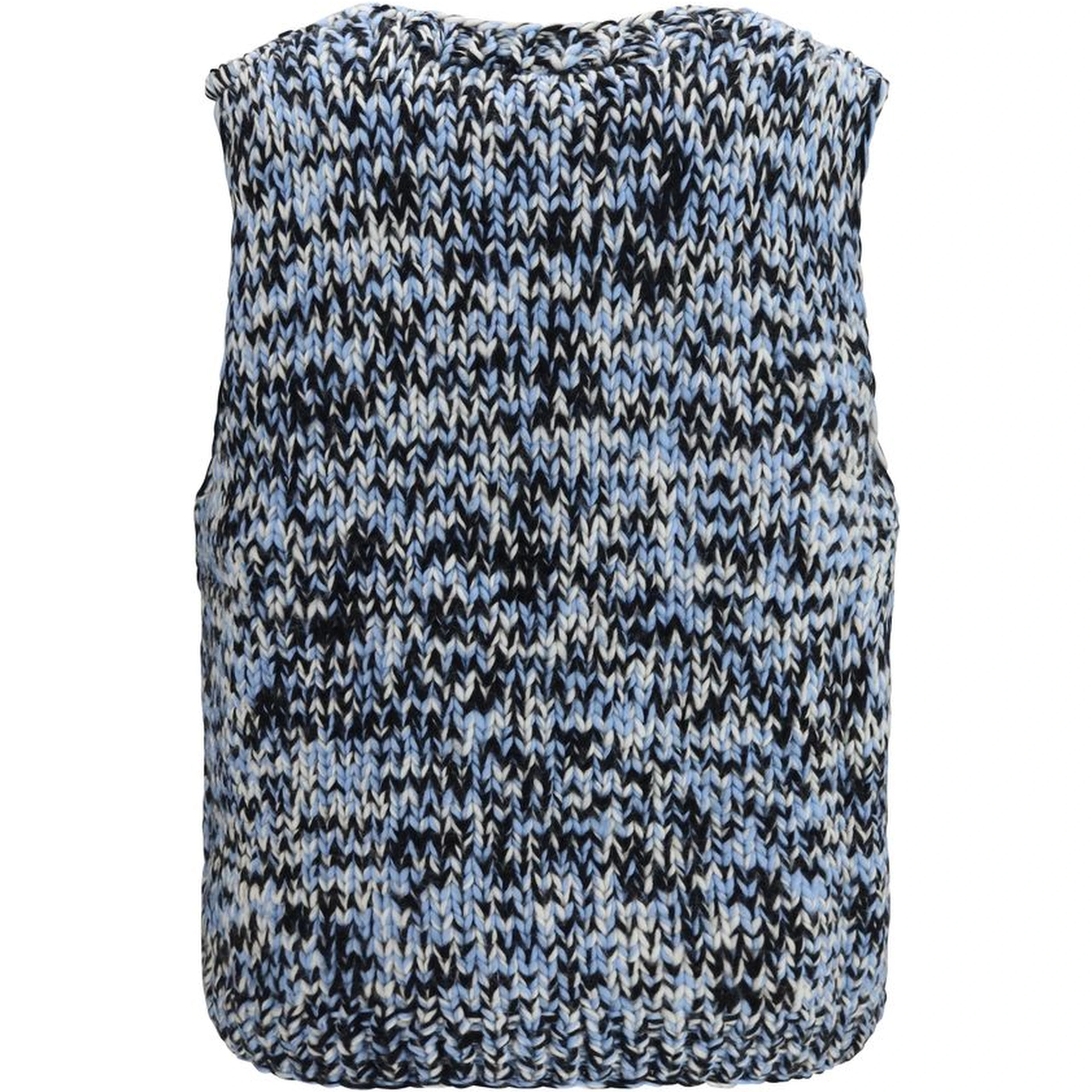 Multicolor Wool Oves Aries Sleeveles Sweater