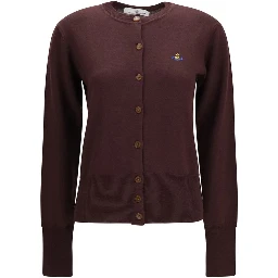 Purple Wool Oves Aries Cardigan