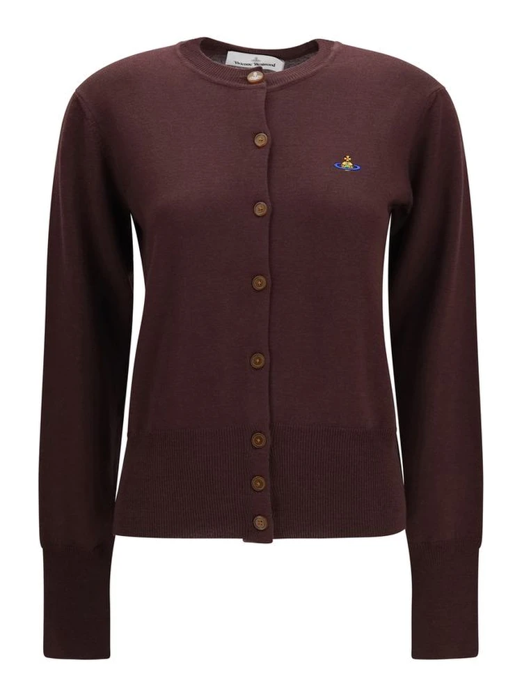 Purple Wool Oves Aries Cardigan