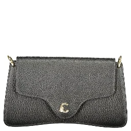 Black Leather Women Handbag