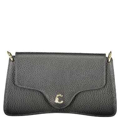 Black Leather Women Handbag