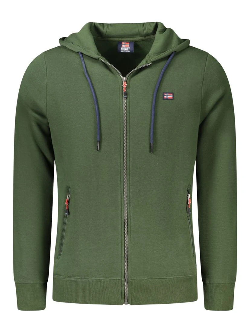 Verde Cotton Mens Hoodie