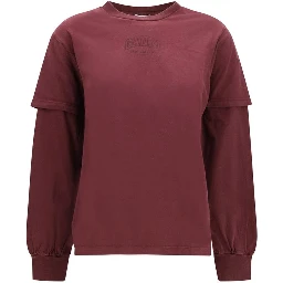 Bordeaux Cotton Sweatshirt