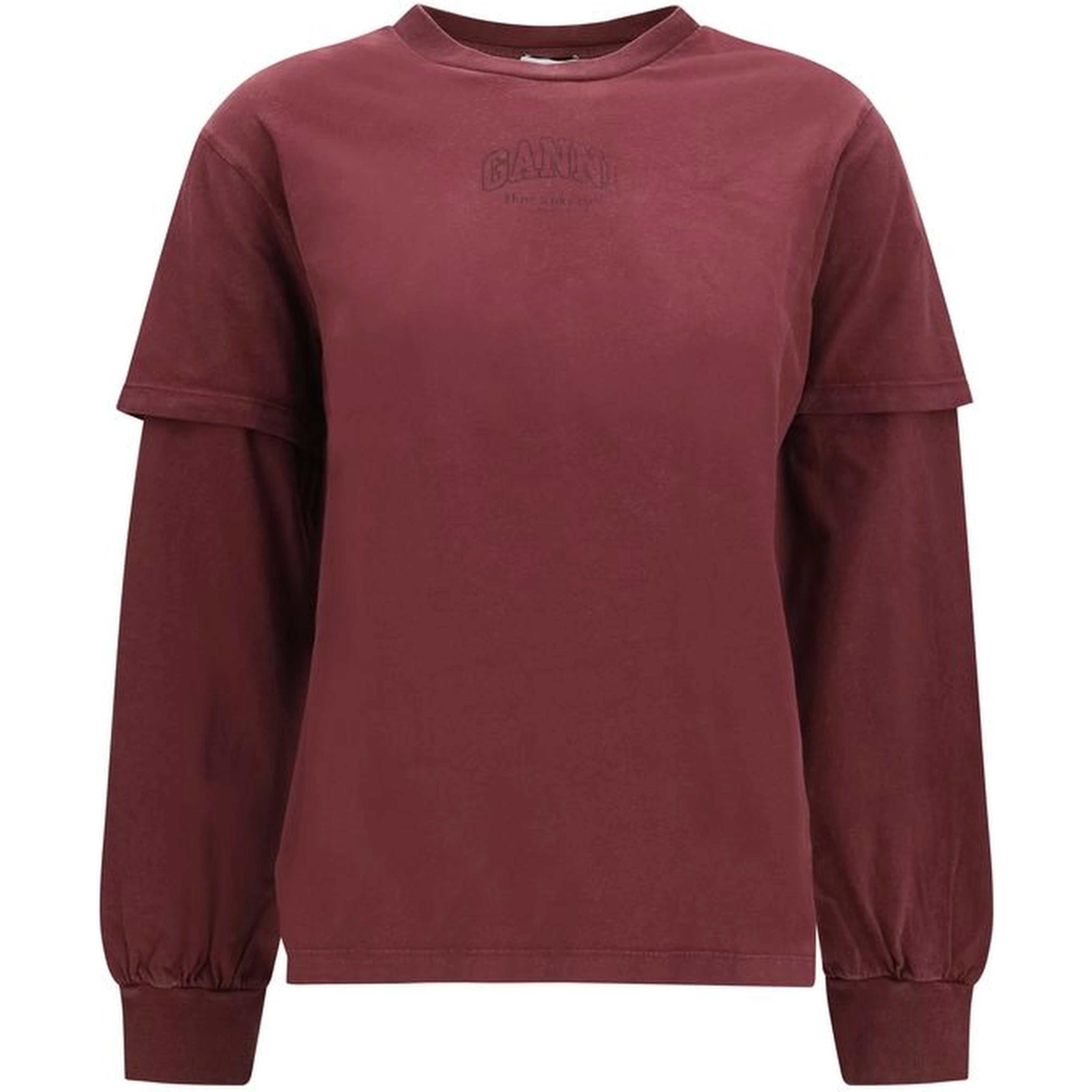 Bordeaux Cotton Sweatshirt