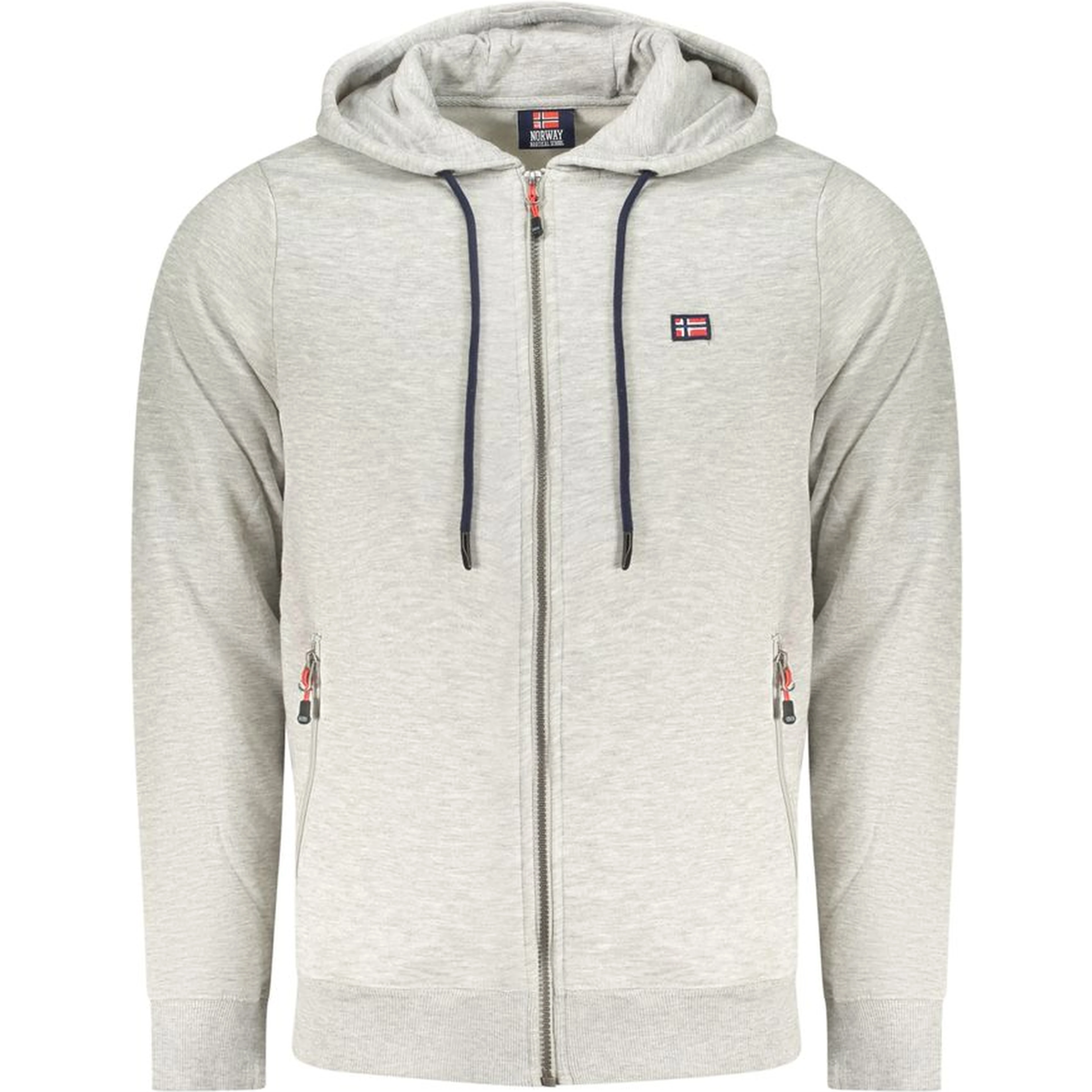 Grigio Cotton Men Sweatshirt