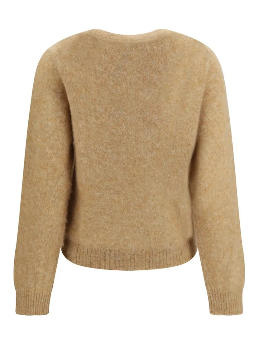 Beige Polyamide Sweatshirt