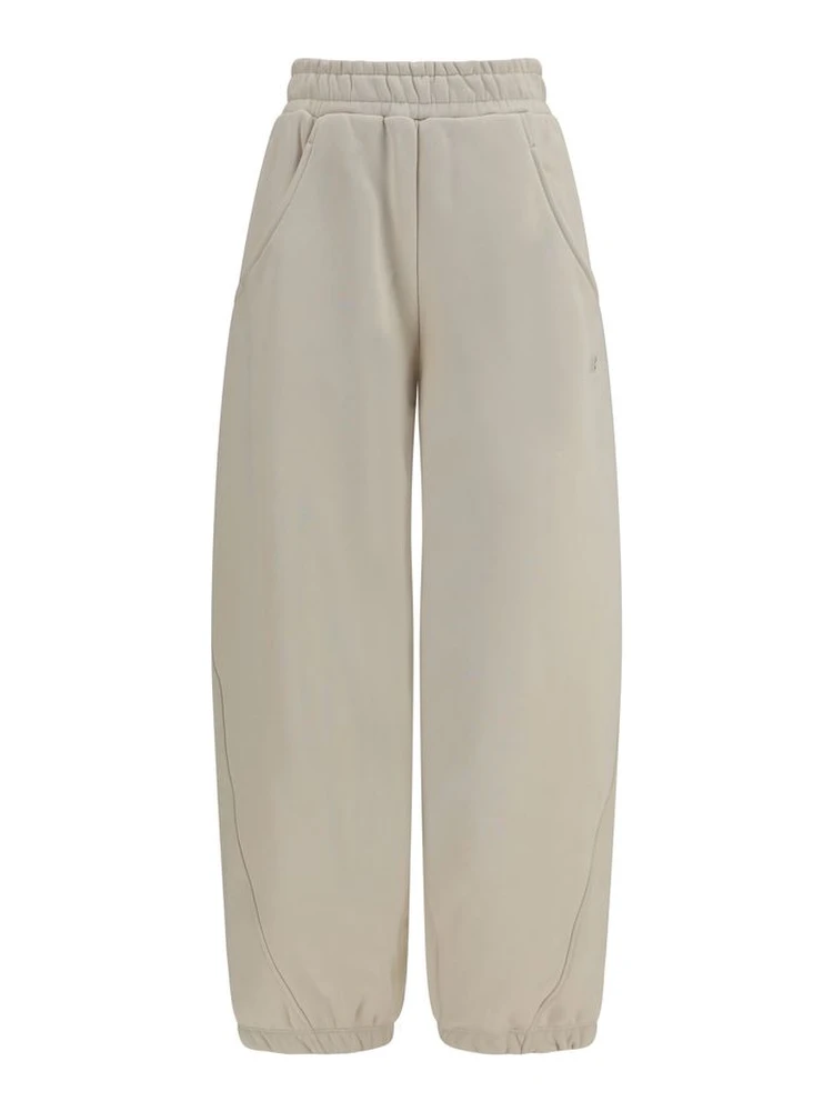 Beige Cotton Joggers (Workout Pants)