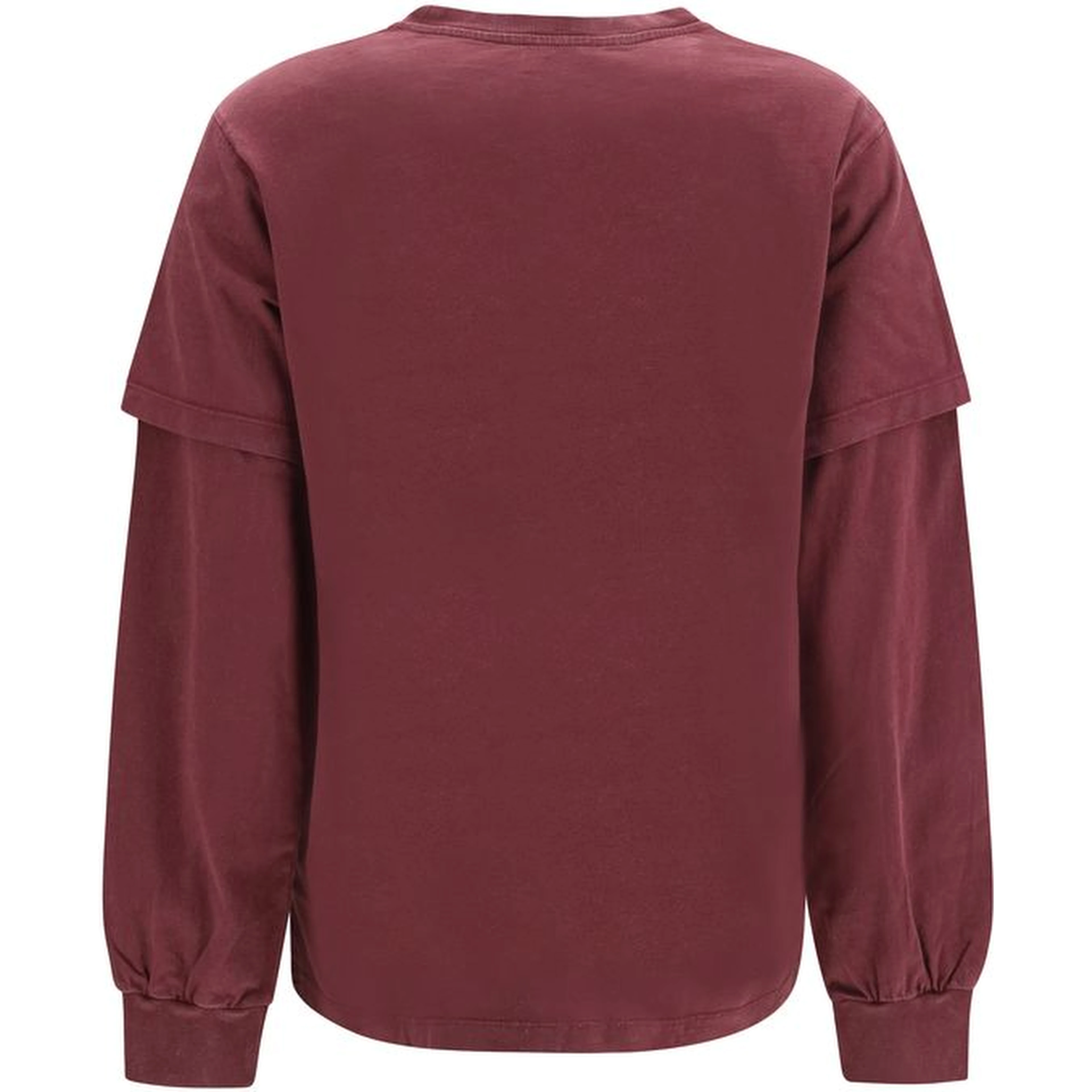 Bordeaux Cotton Sweatshirt