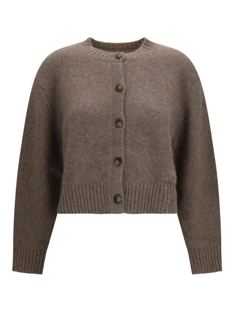 Brown Wool Oves Aries Cardigan
