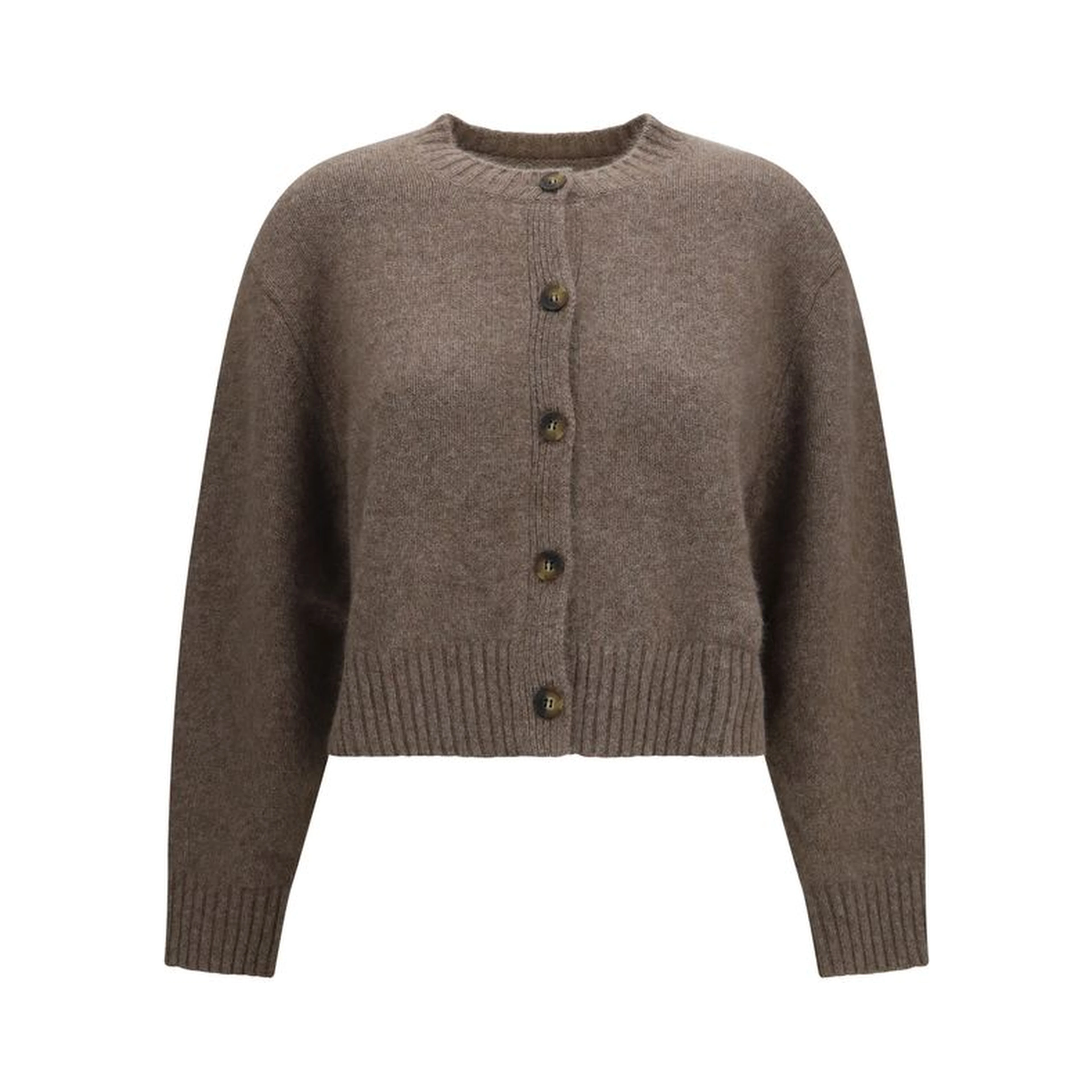 Brown Wool Oves Aries Cardigan