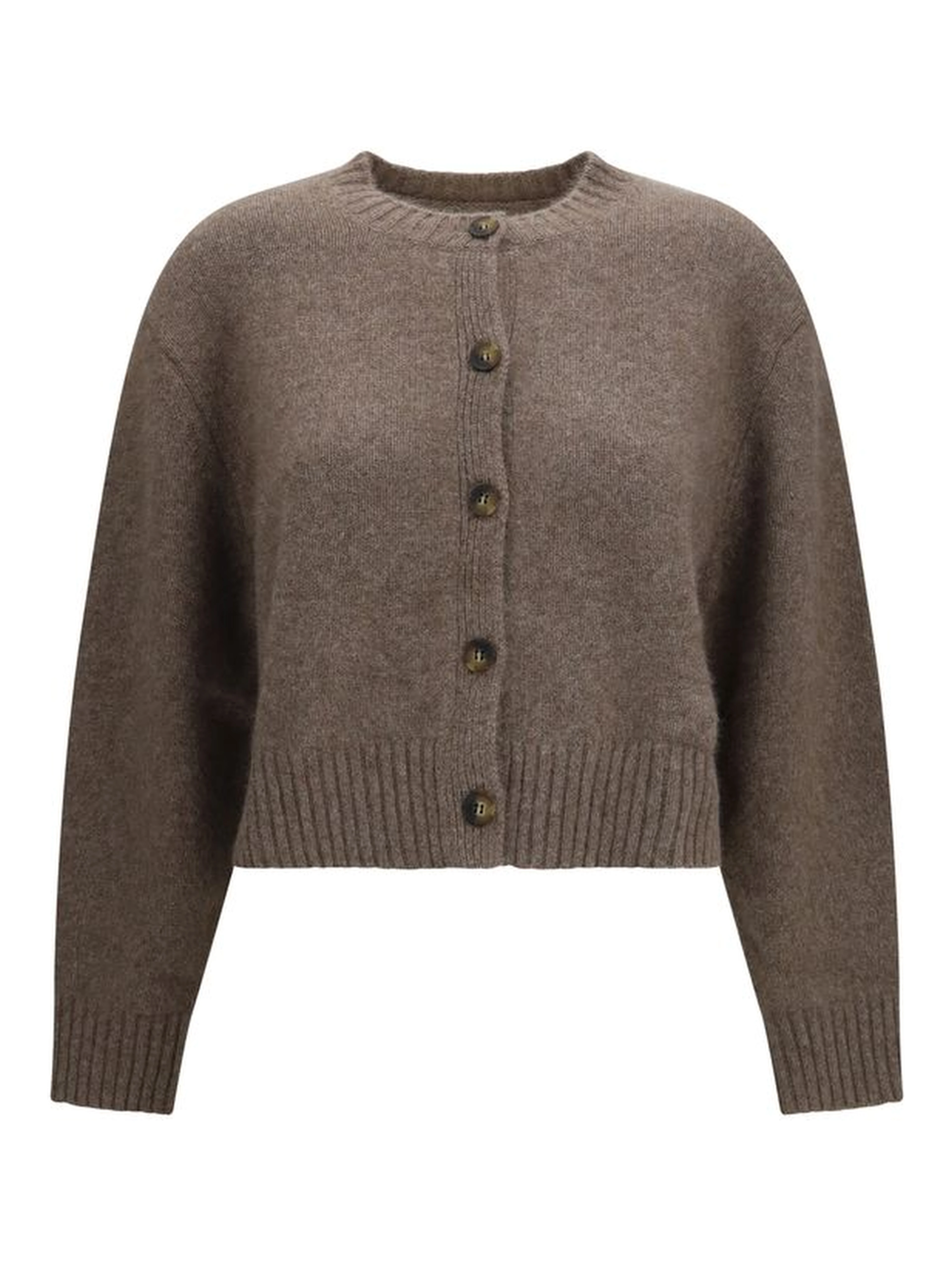 Brown Wool Oves Aries Cardigan