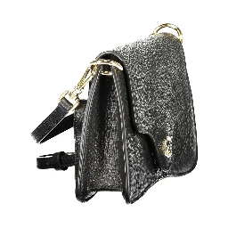 Black Leather Women Handbag