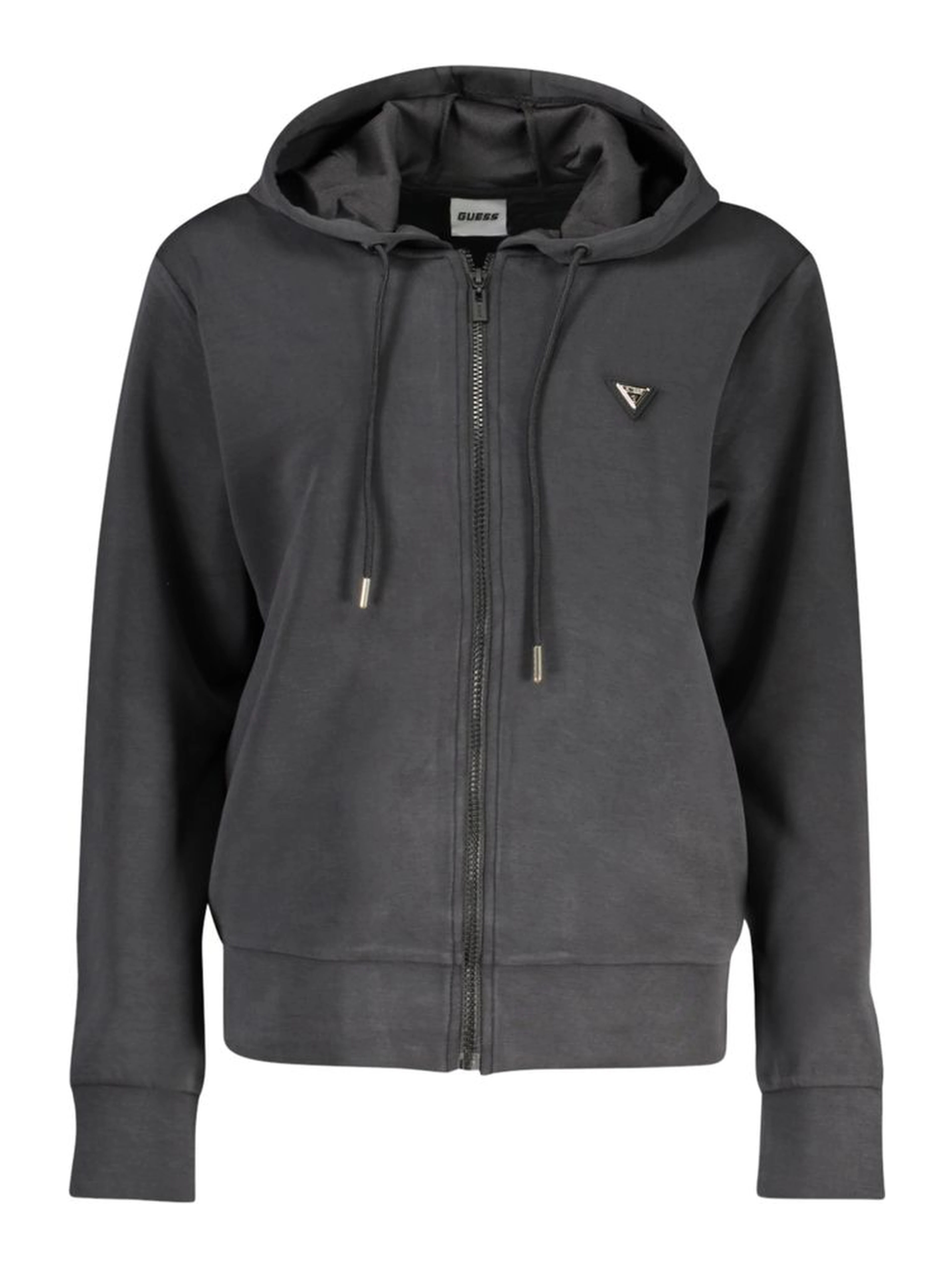 Black Polyester Women's Hoodie