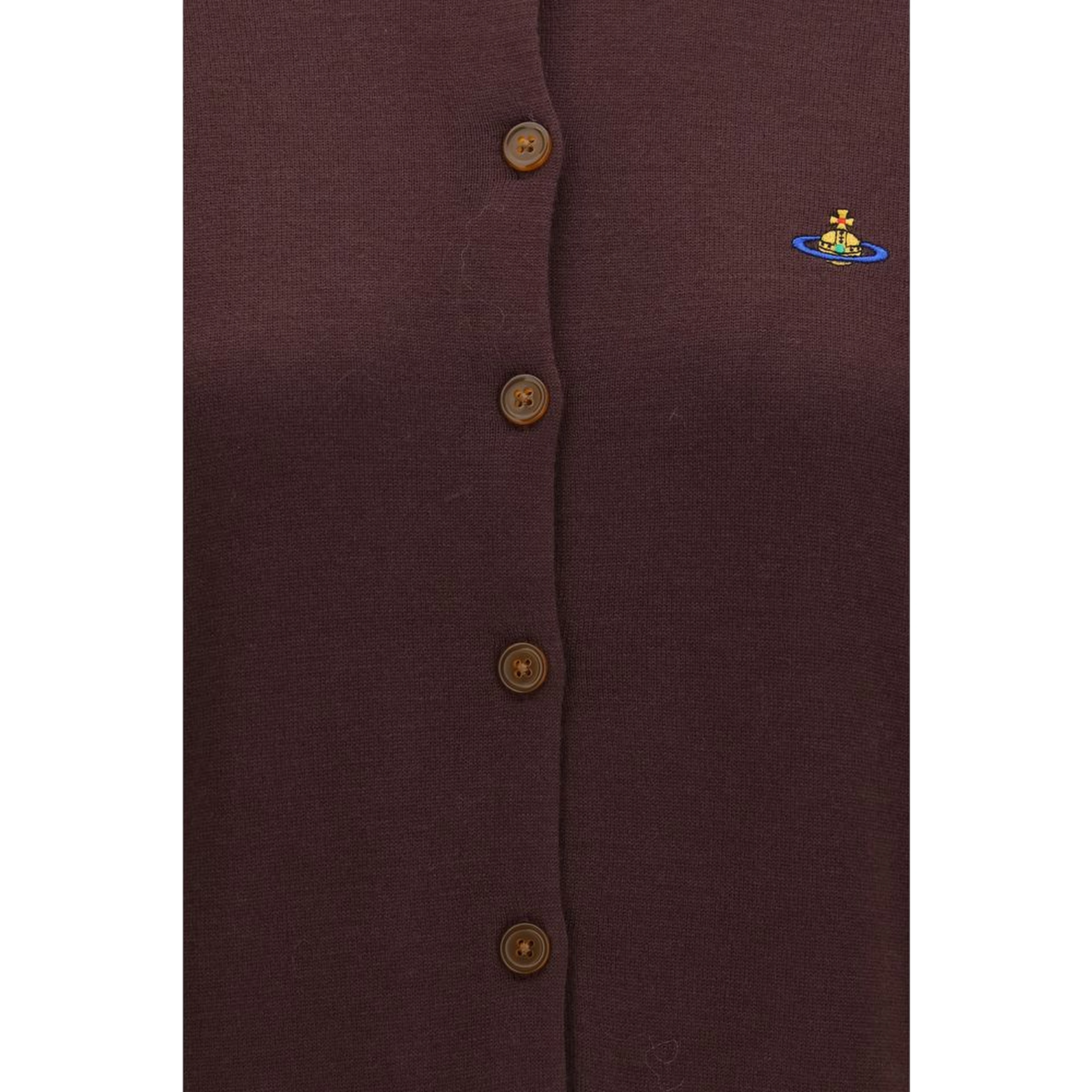 Purple Wool Oves Aries Cardigan