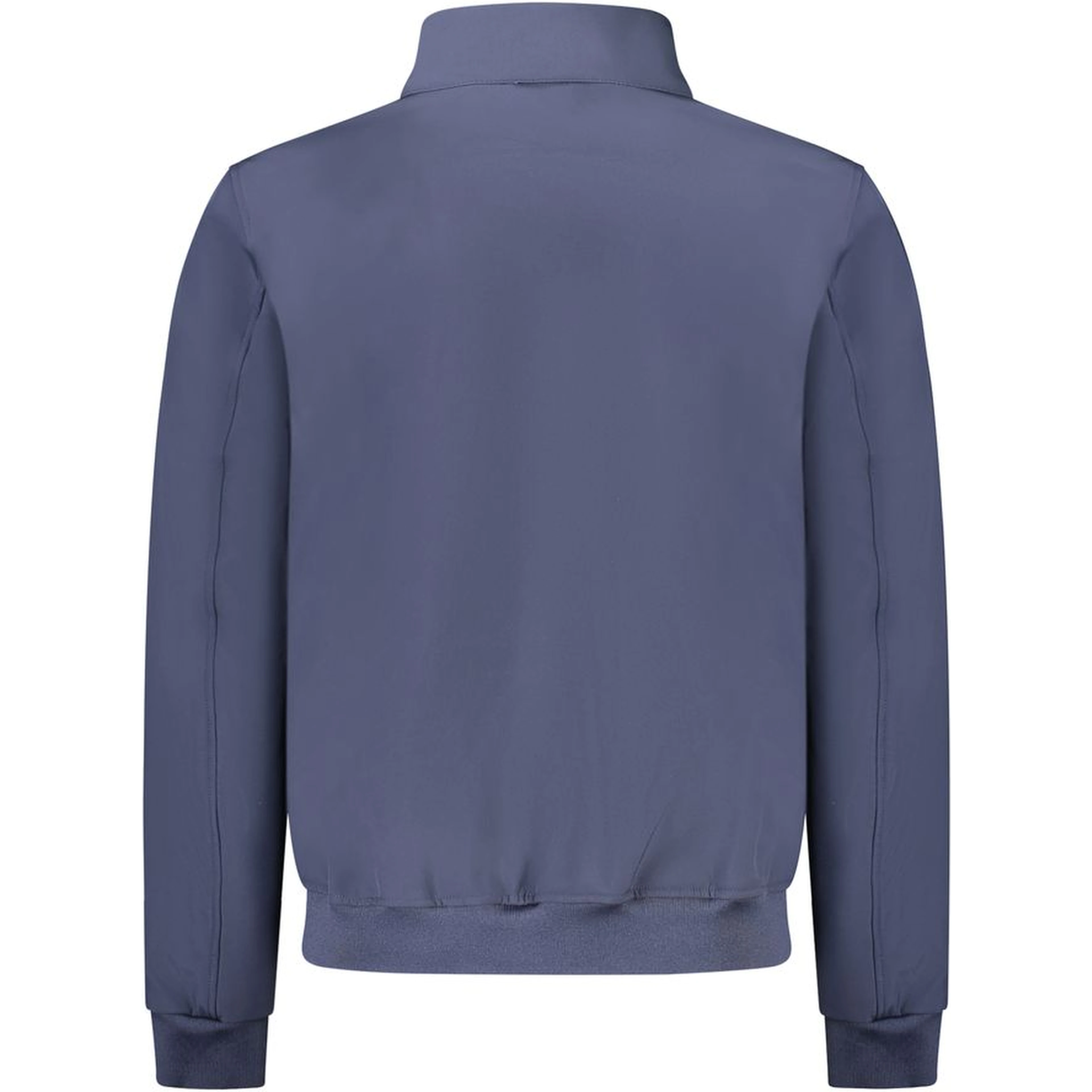 Blue Polyester Men's Jacket