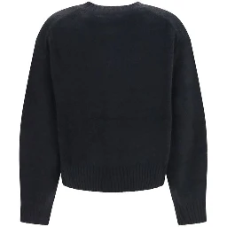 Black Wool Oves Aries Cardigan
