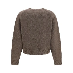 Brown Wool Oves Aries Cardigan