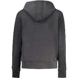 Black Polyester Women's Hoodie