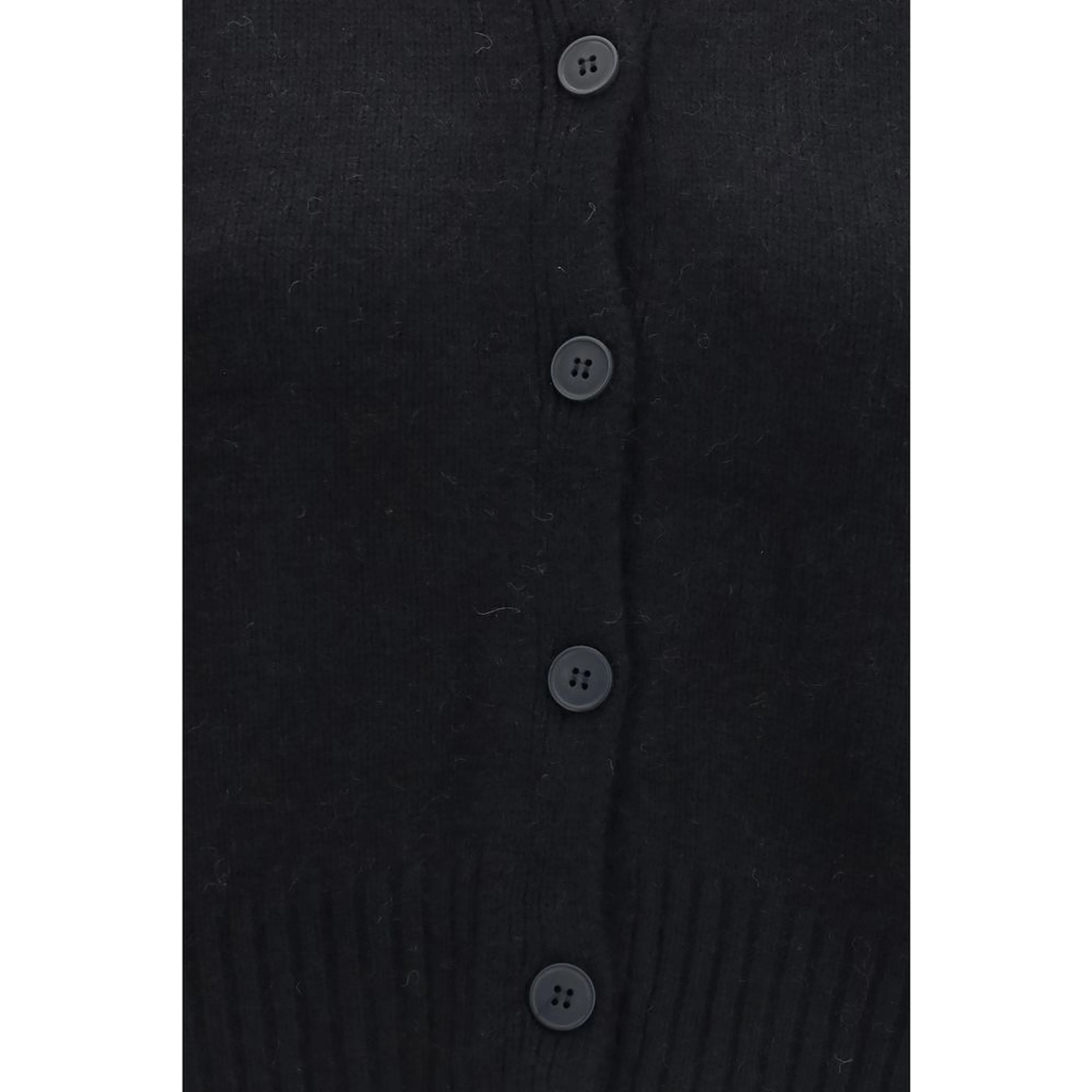 Black Wool Oves Aries Cardigan