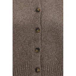 Brown Wool Oves Aries Cardigan