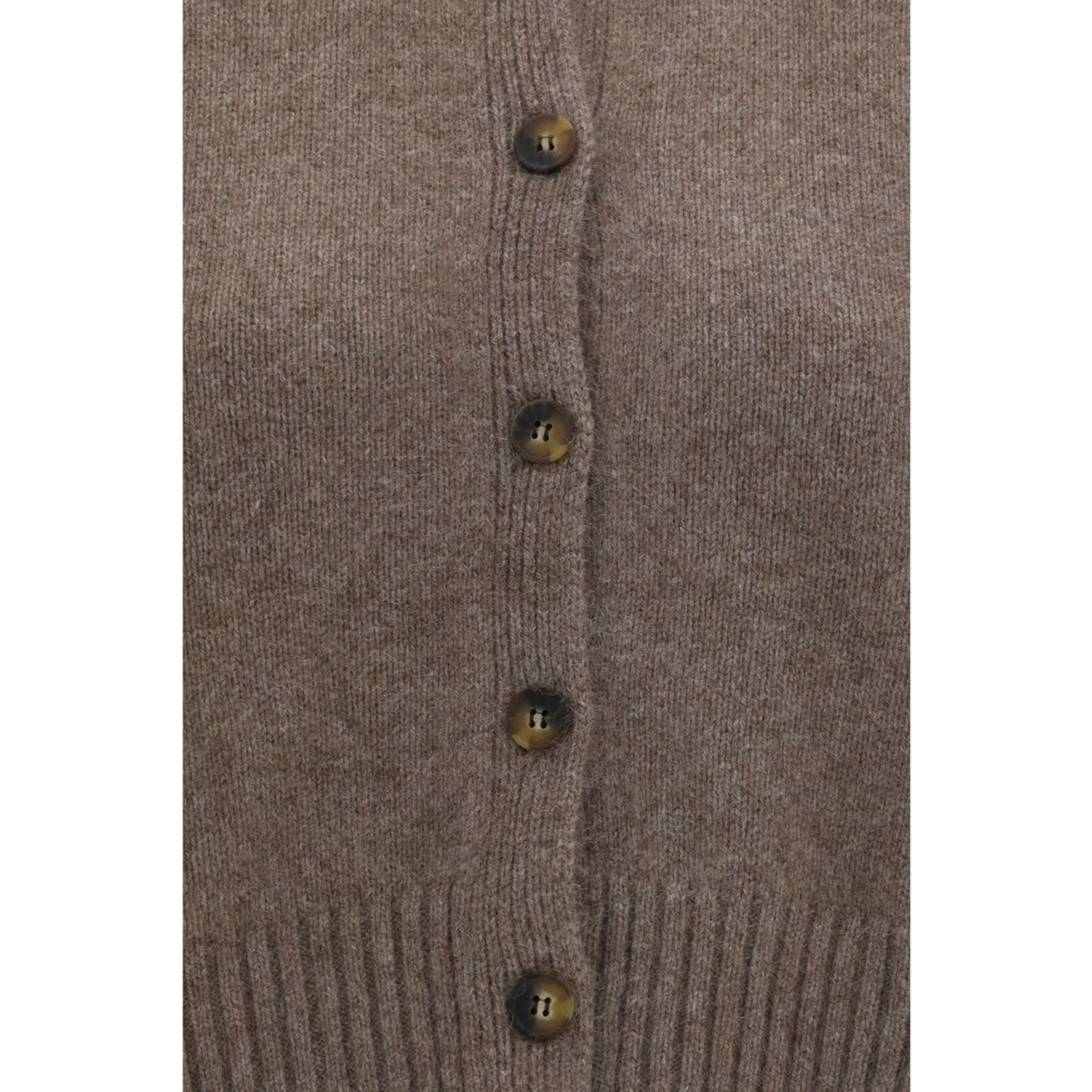 Brown Wool Oves Aries Cardigan