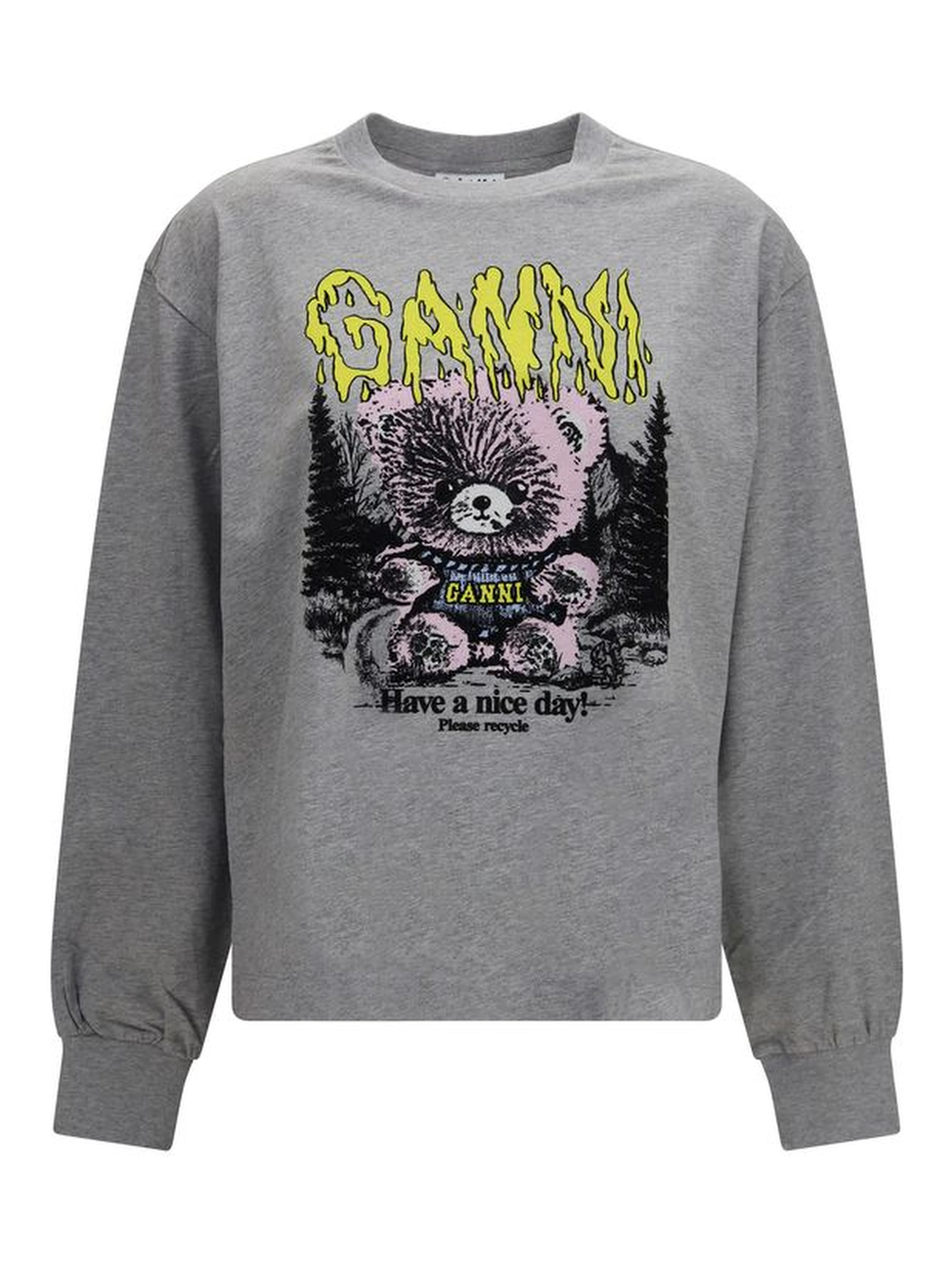 Gray Cotton Sweatshirt