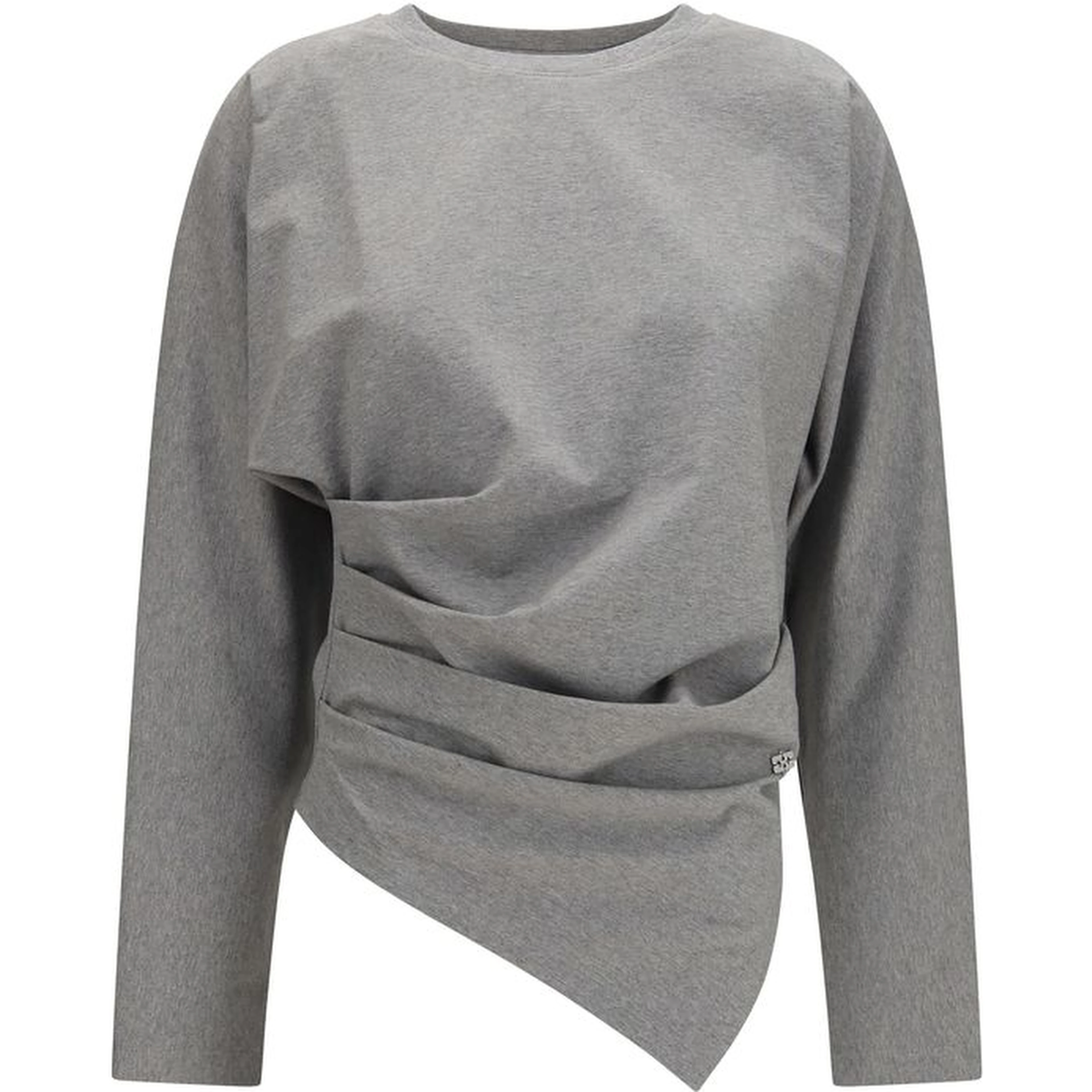 Gray Cotton Pattern Shirt