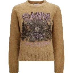 Beige Alpaca Vicugna Pacos Sweatshirt