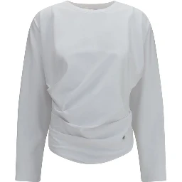 White Cotton Pattern Shirt