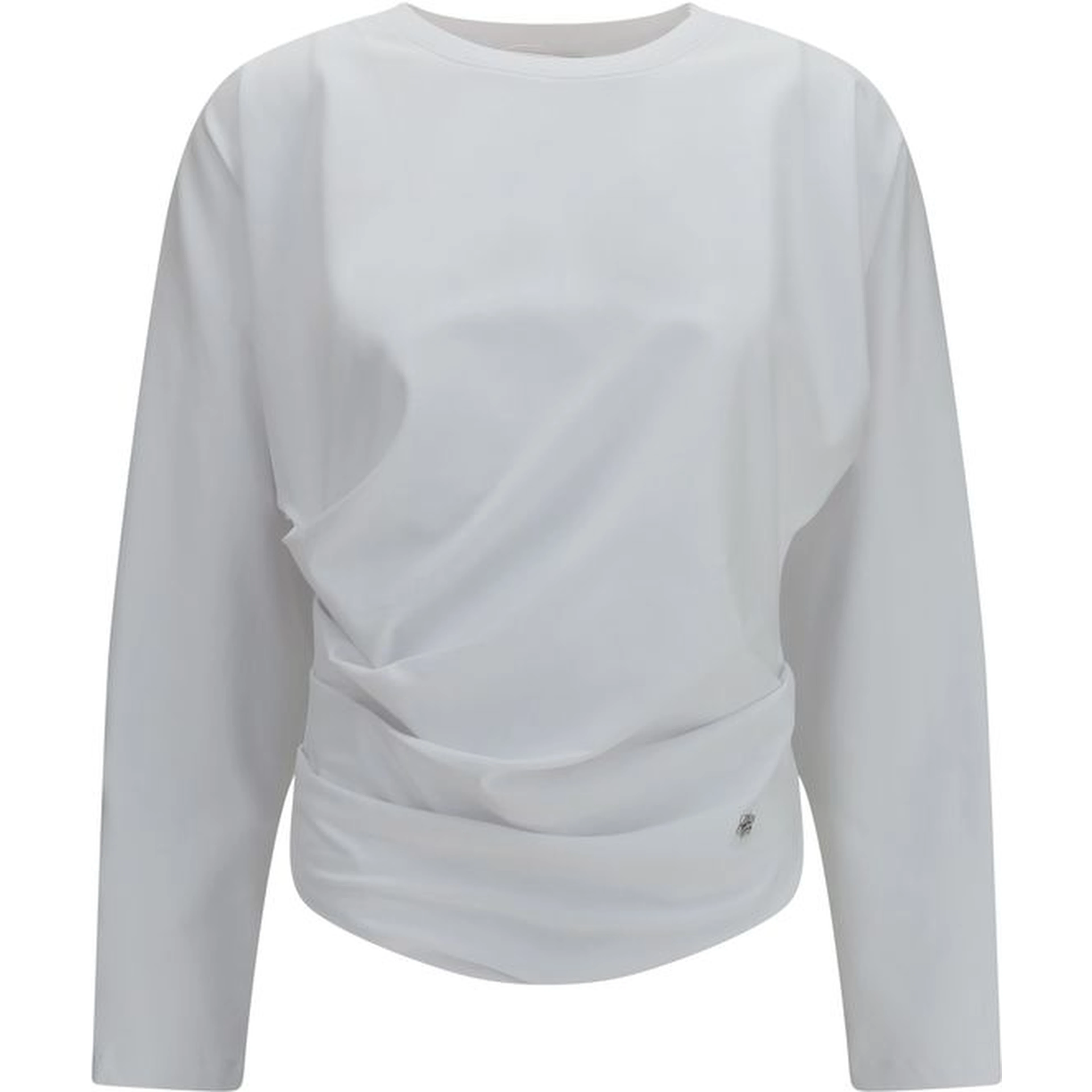 White Cotton Pattern Shirt