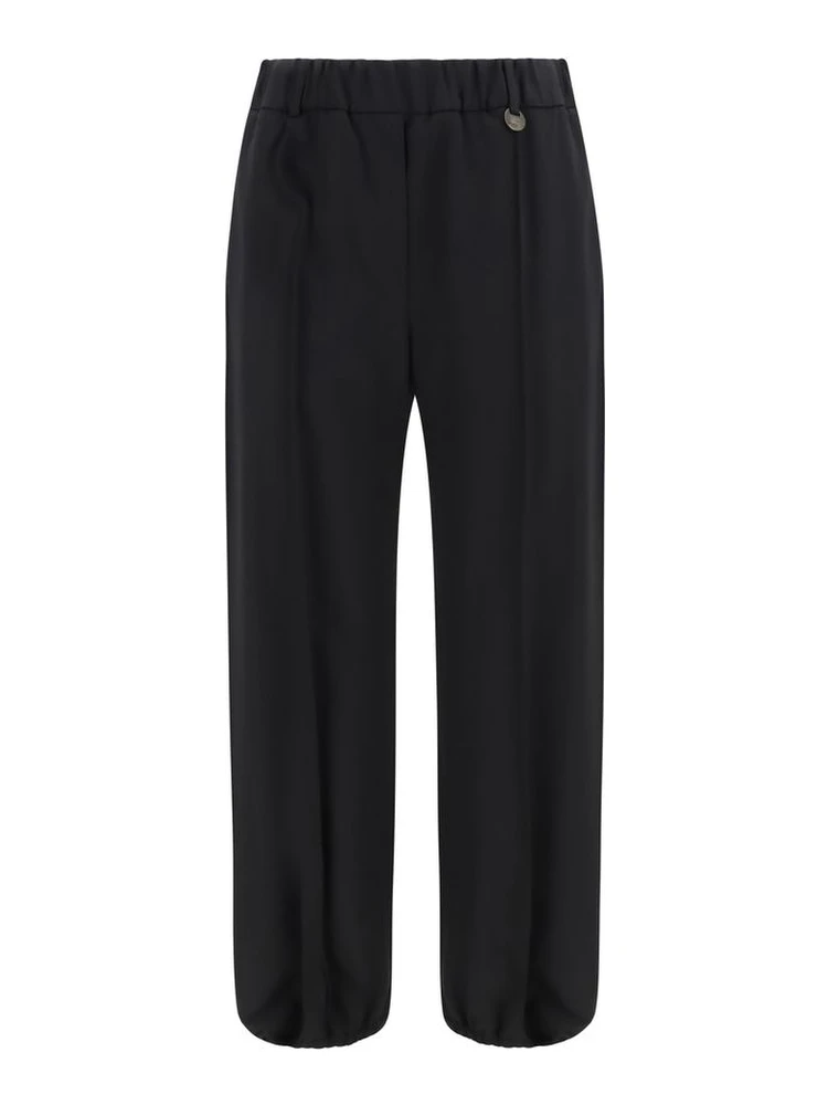 Black Wool Oves Aries Joggers (Workout Pants)