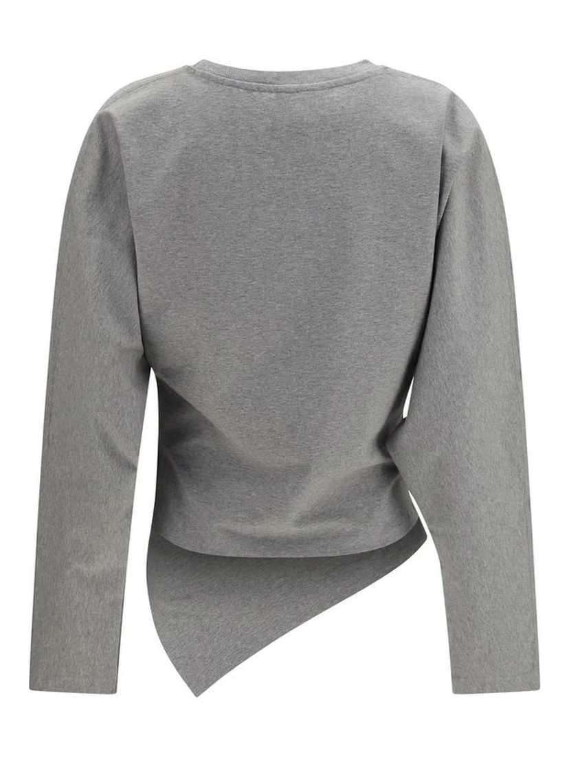 Gray Cotton Pattern Shirt