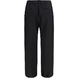 Black Wool Oves Aries Joggers (Workout Pants)