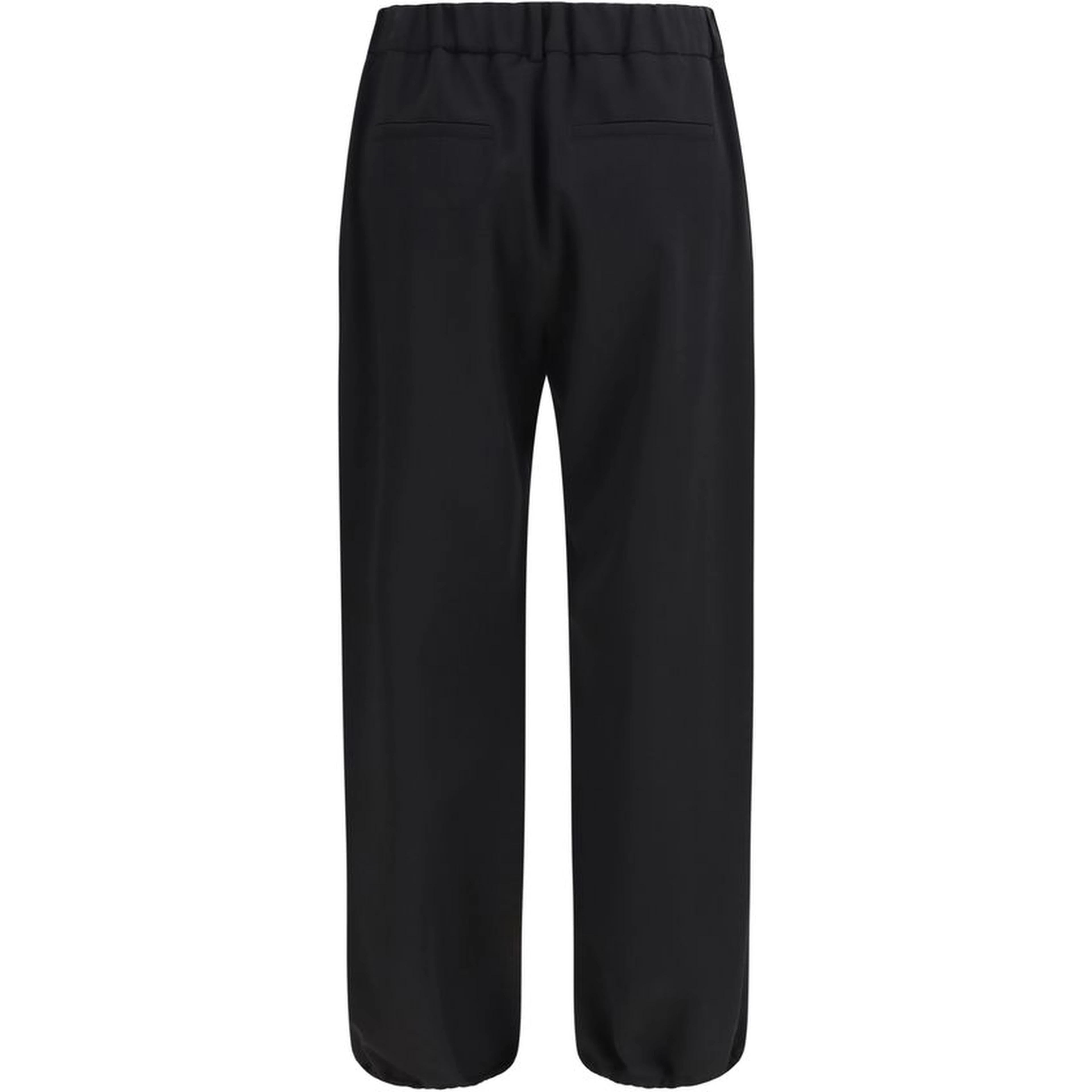 Black Wool Oves Aries Joggers (Workout Pants)