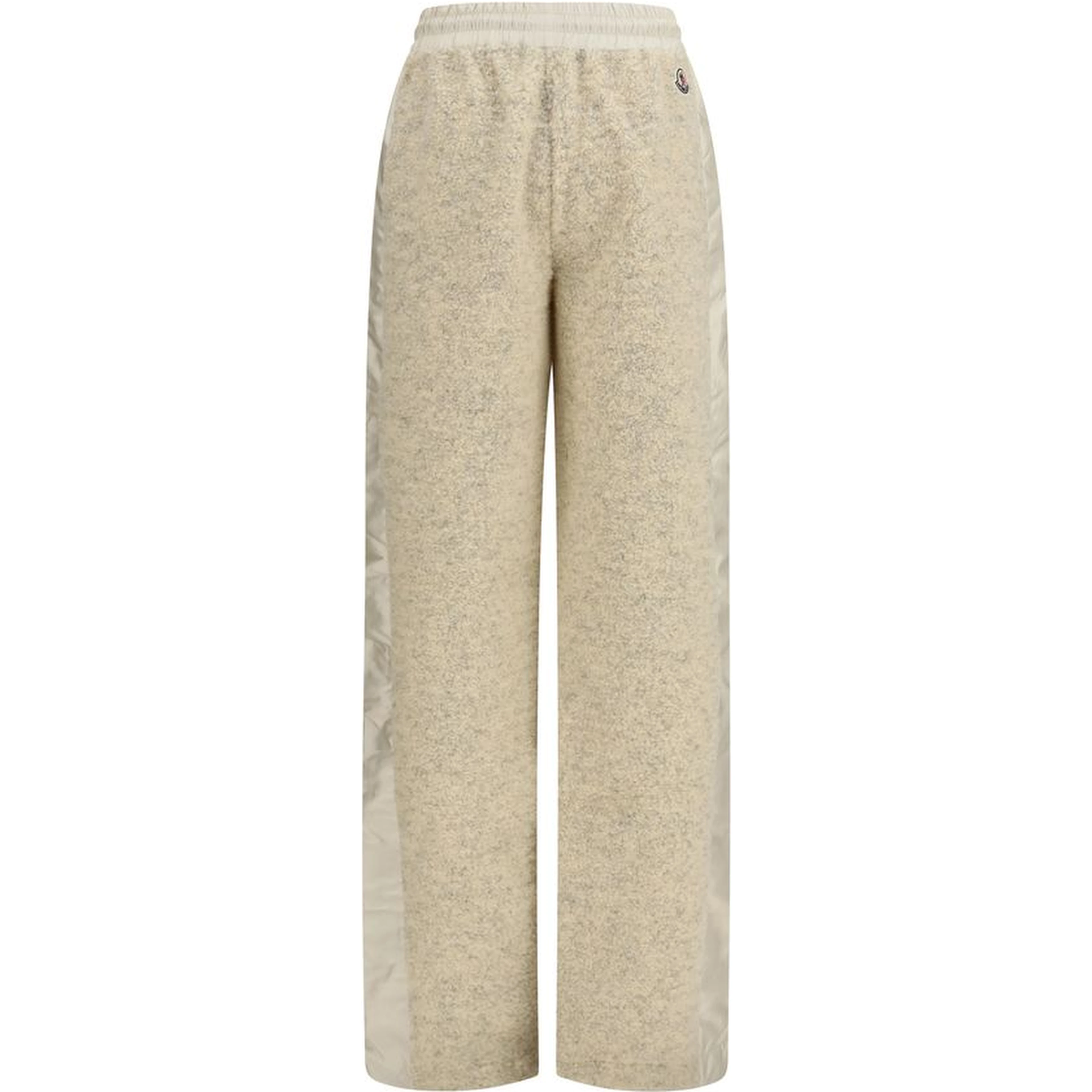 Beige Polyester Joggers (Workout Pants)
