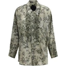 Bicolor Viscose Blouse