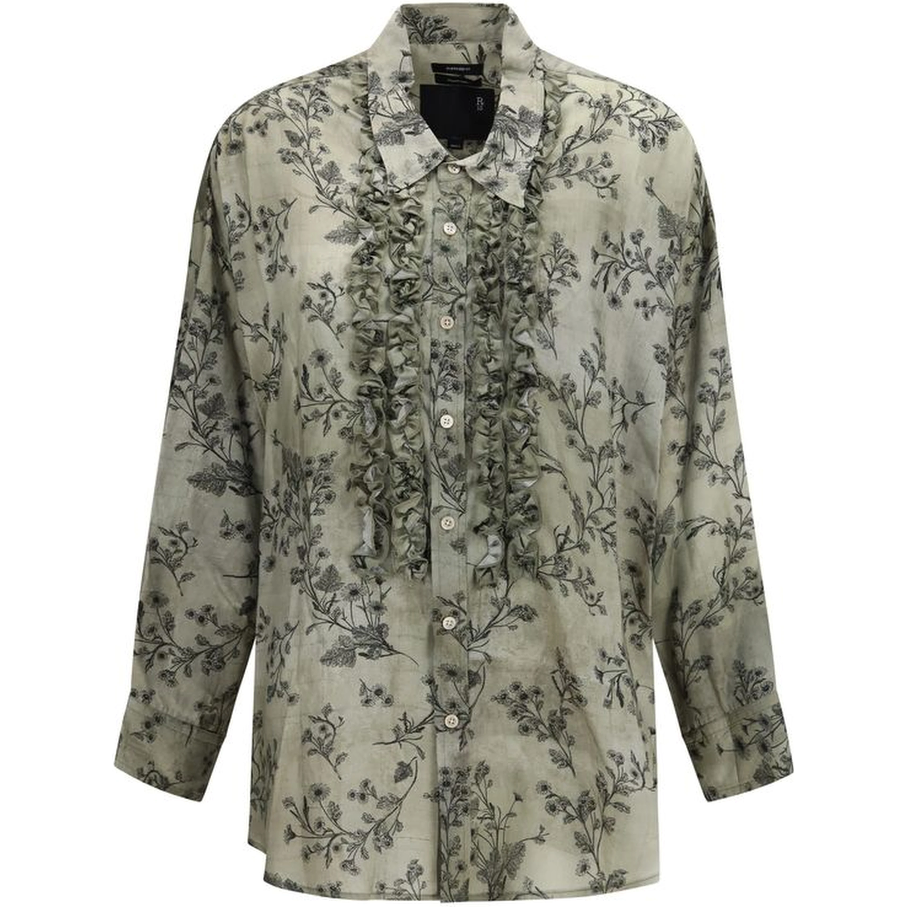 Bicolor Viscose Blouse