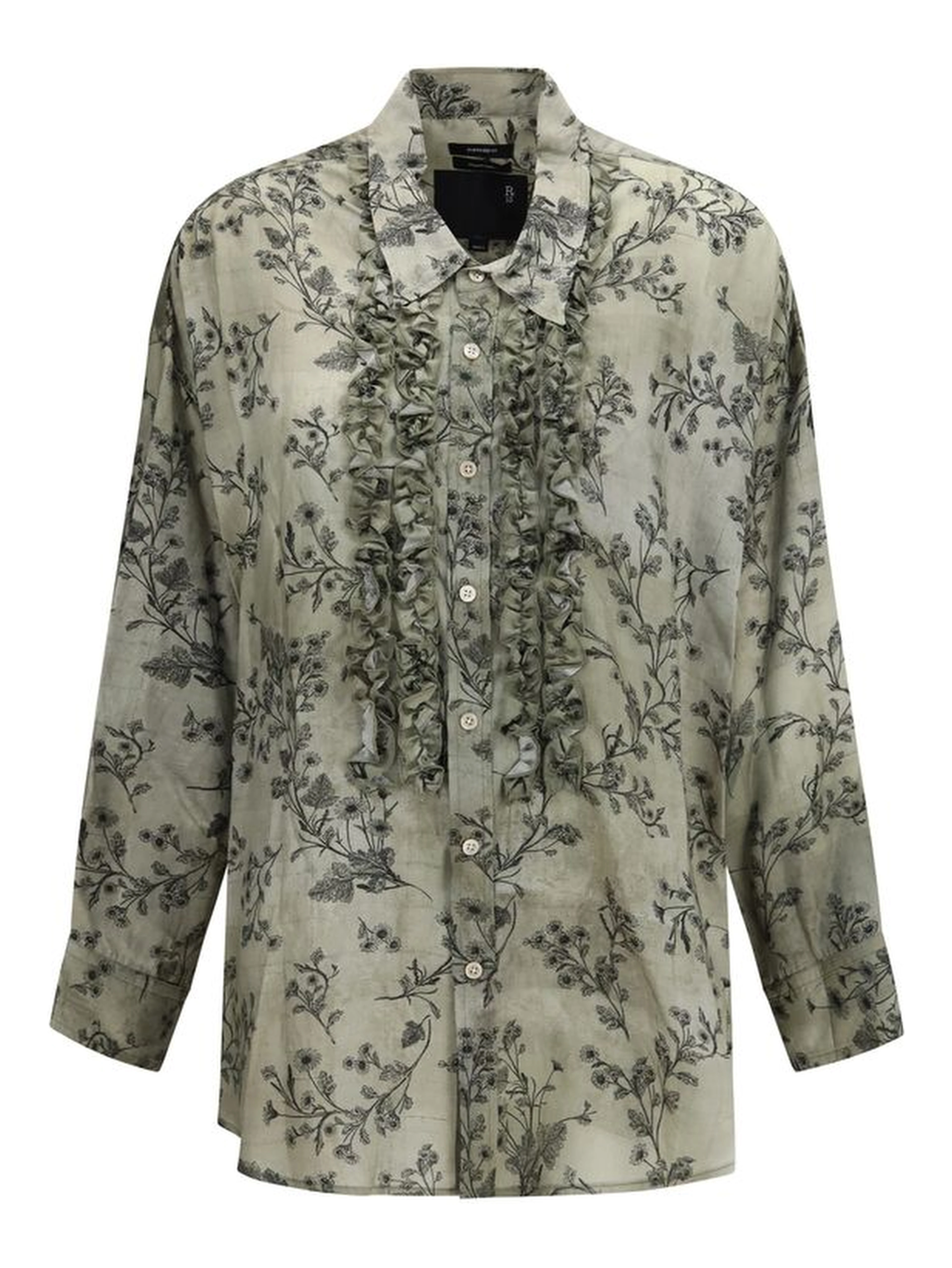 Bicolor Viscose Blouse