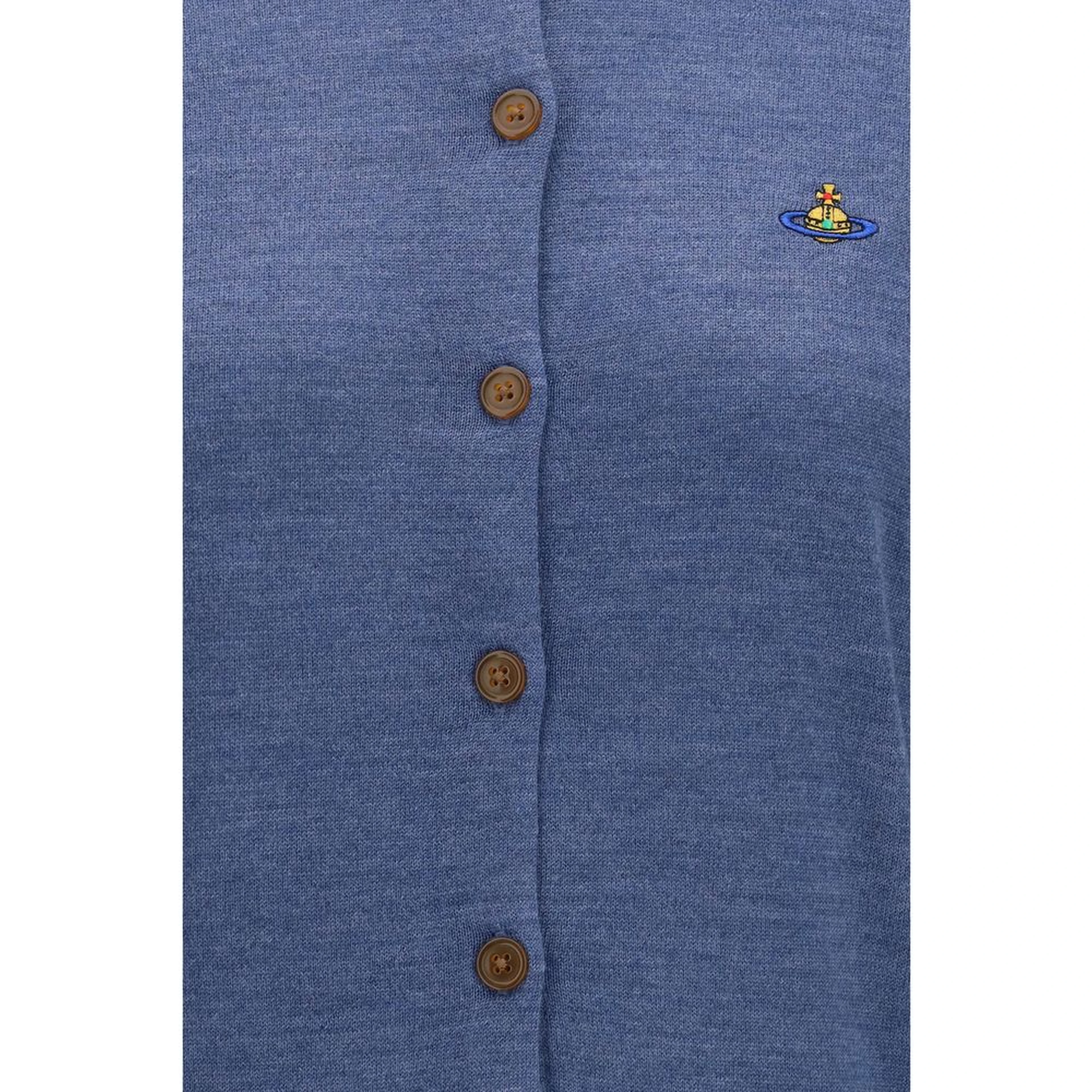 Blue Wool Oves Aries Cardigan