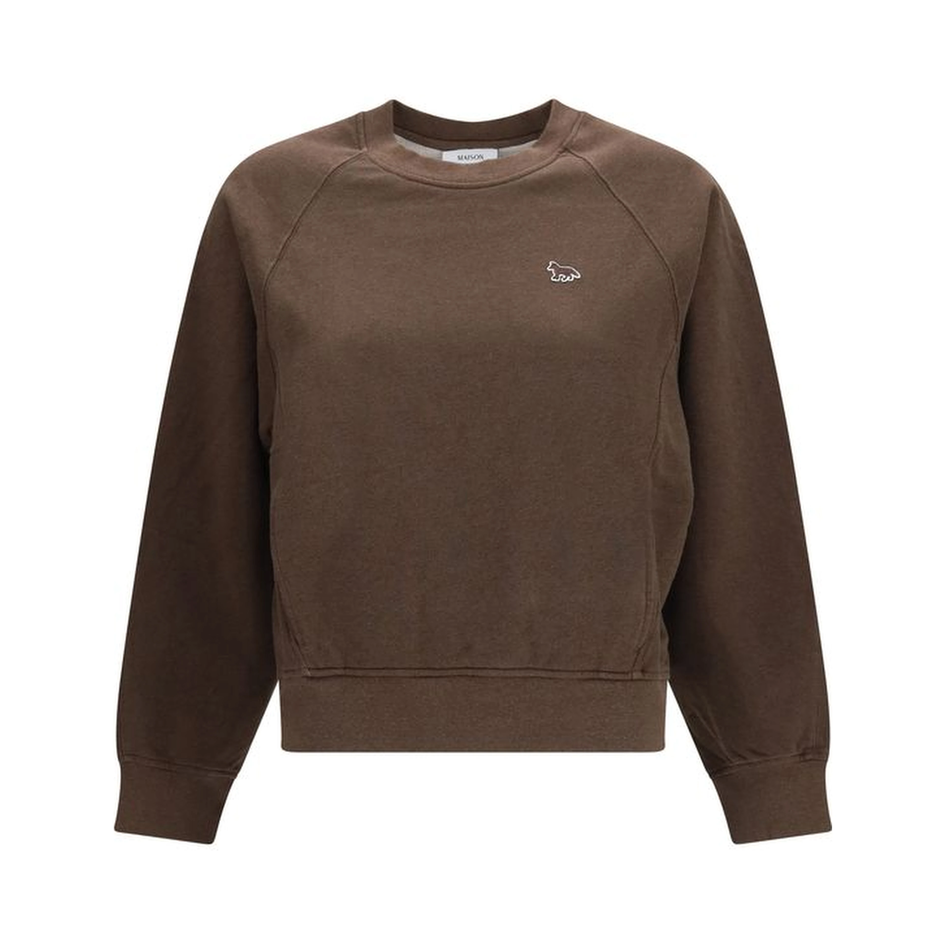 Brown Cotton Sweatshirt