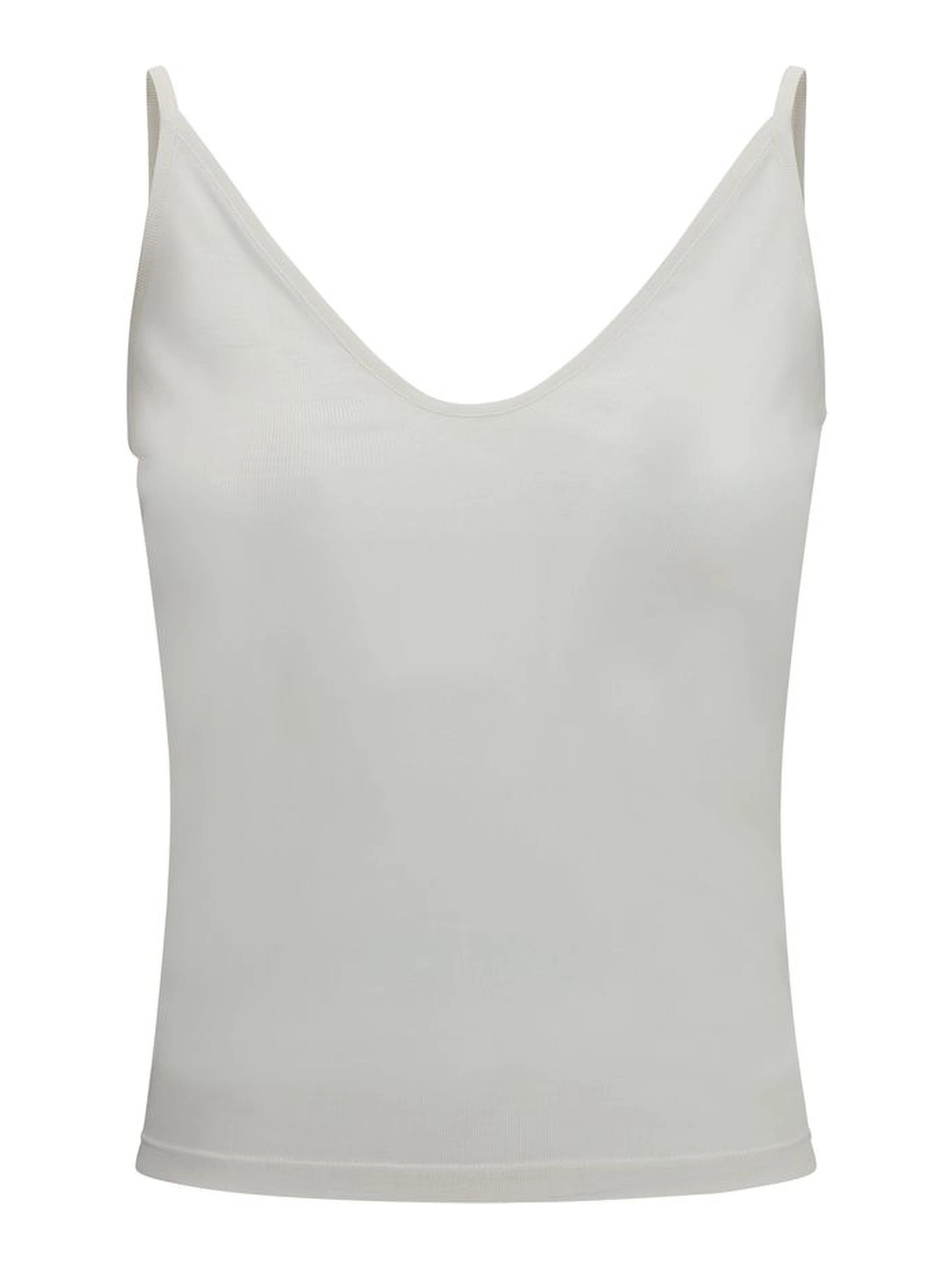 White Silk Tank Tops