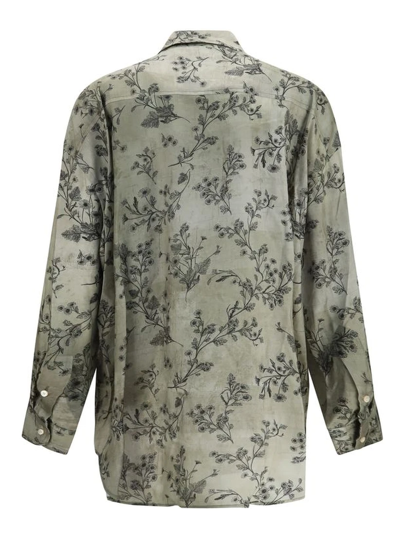 Bicolor Viscose Blouse