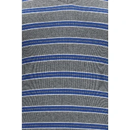 Gray Cotton Long Sleeve T-Shirt