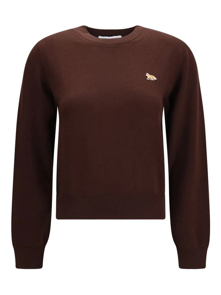 Brown Wool Oves Aries Sweatshirt