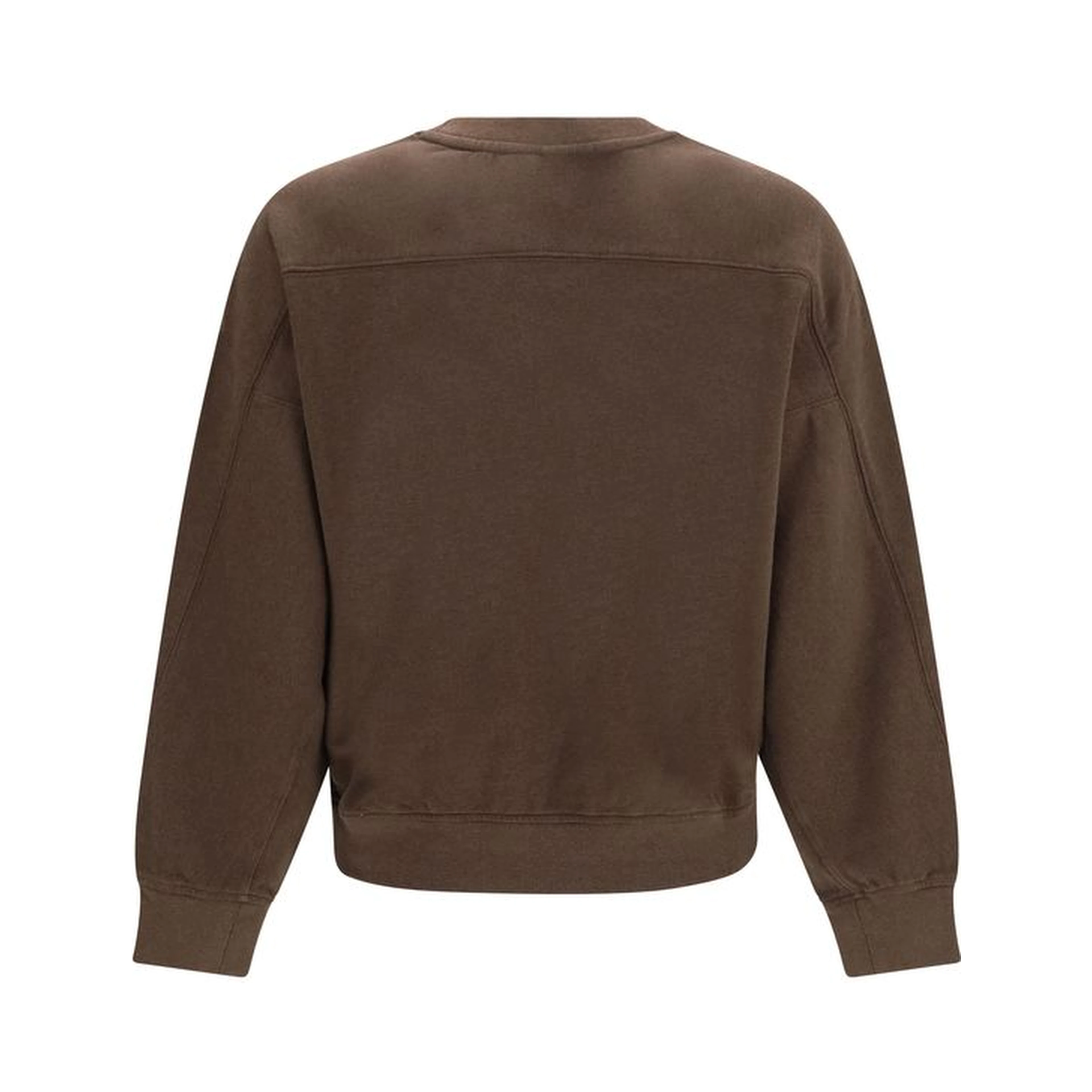 Brown Cotton Sweatshirt