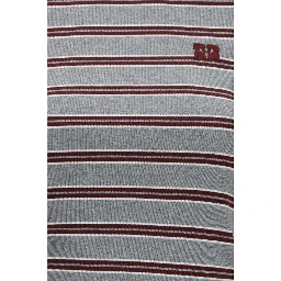 Gray Cotton Long Sleeve T-Shirt