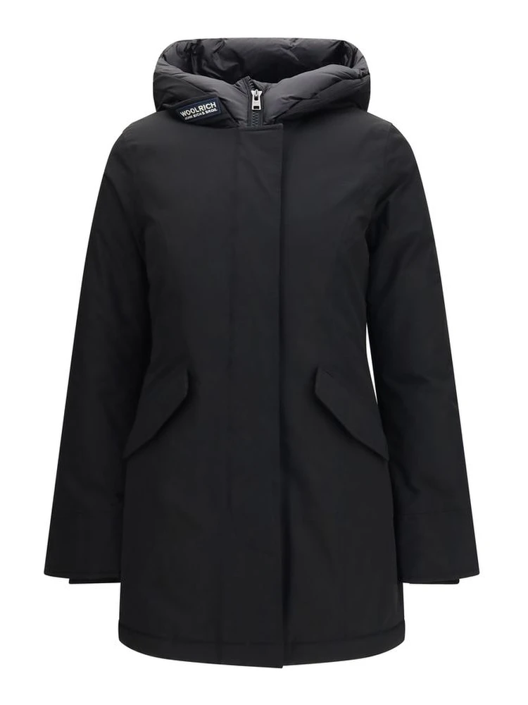 Black Cotton Parka